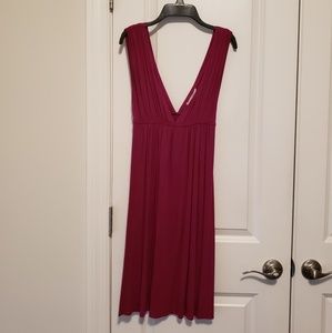 Fusia jersey dress